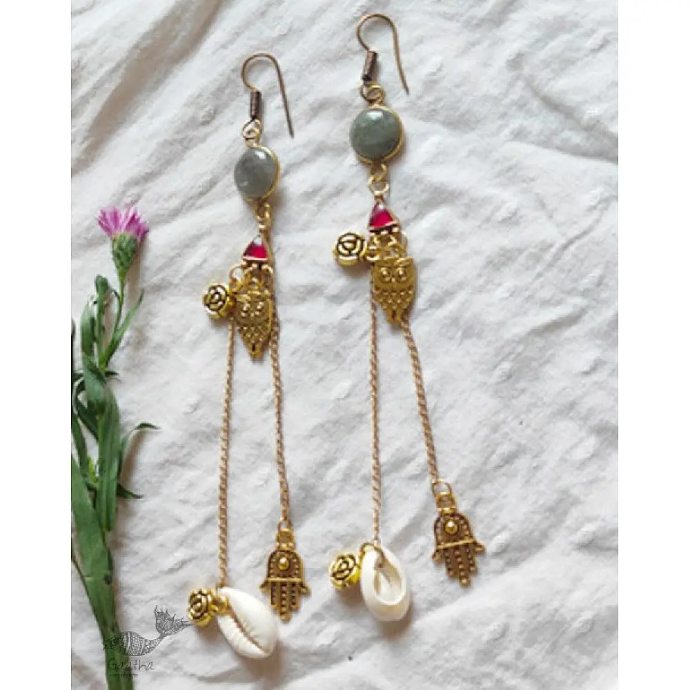 shop handmade Designer stone earring