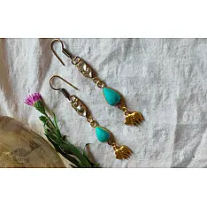 Power Goddess | Stone And Kundan Earring