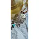 shop handmade Designer Bead & stone Long Necklace  - Krishna Pendant 
