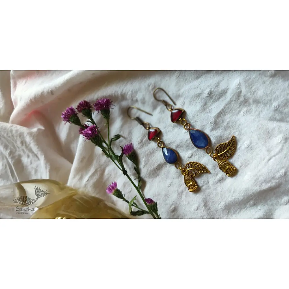 shop handmade Designer stone earring