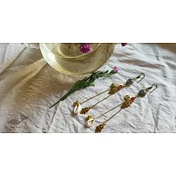 Power Goddess | Stone Long Earring