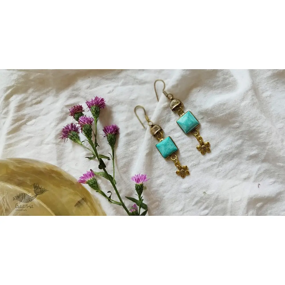 shop handmade Designer stone earring
