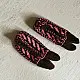 shop Hand Knitted - Woolen Socks With Hair Band - For Girls - Pink & Brown