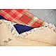 Birds Eye View ❣ Cotton - Embroidered Quilt (78 x 52)| F