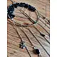 shop handmade stone and metal dream catcher - hangings