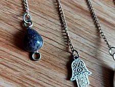 Summer Solstice ~ Stone Dreamcatcher - 11B