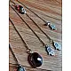 shop handmade stone and metal dream catcher - hangings