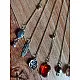 shop handmade stone and metal dream catcher - hangings