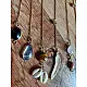 shop handmade stone and metal dream catcher - hangings