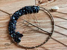 Summer Solstice ~ Stone Dreamcatcher (15C)