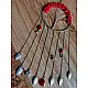 shop handmade stone and metal dream catcher - hangings