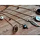 shop handmade stone and metal dream catcher - hangings