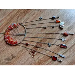 Summer Solstice ~ Stone Dreamcatcher (20B)