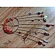 shop handmade stone and metal dream catcher - hangings