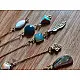 shop handmade stone and metal dream catcher - hangings