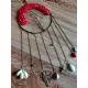 shop handmade stone and metal dream catcher - hangings