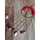 shop handmade stone and metal dream catcher - hangings