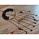 shop handmade stone and metal dream catcher - hangings