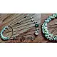 shop handmade stone and metal dream catcher - hangings