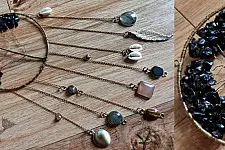 Summer Solstice ~ Stone Dreamcatcher (15C)