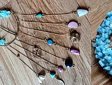 Summer Solstice ~ Stone Dreamcatcher - 2B