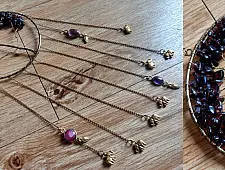 Summer Solstice ~ Stone Dreamcatcher (9B)