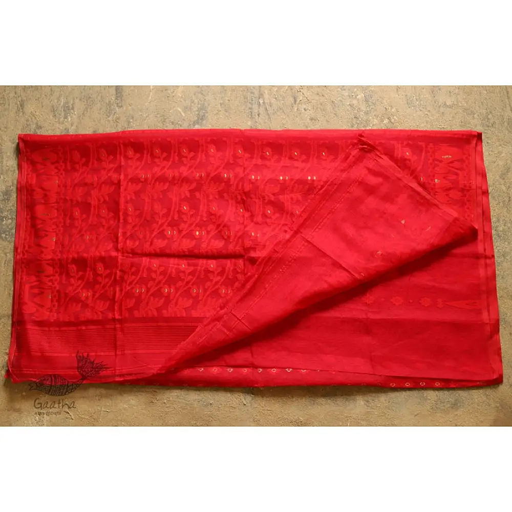 देबजानी ▦ Jacquard Handloom ▦ Jamdani Saree ~ 01