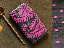 देबजानी ▦ Jacquard Handloom ▦ Jamdani Saree ~ 22
