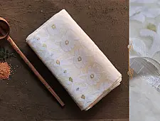 देबजानी ▦ Jacquard Handloom ▦ Jamdani Saree ~ 26