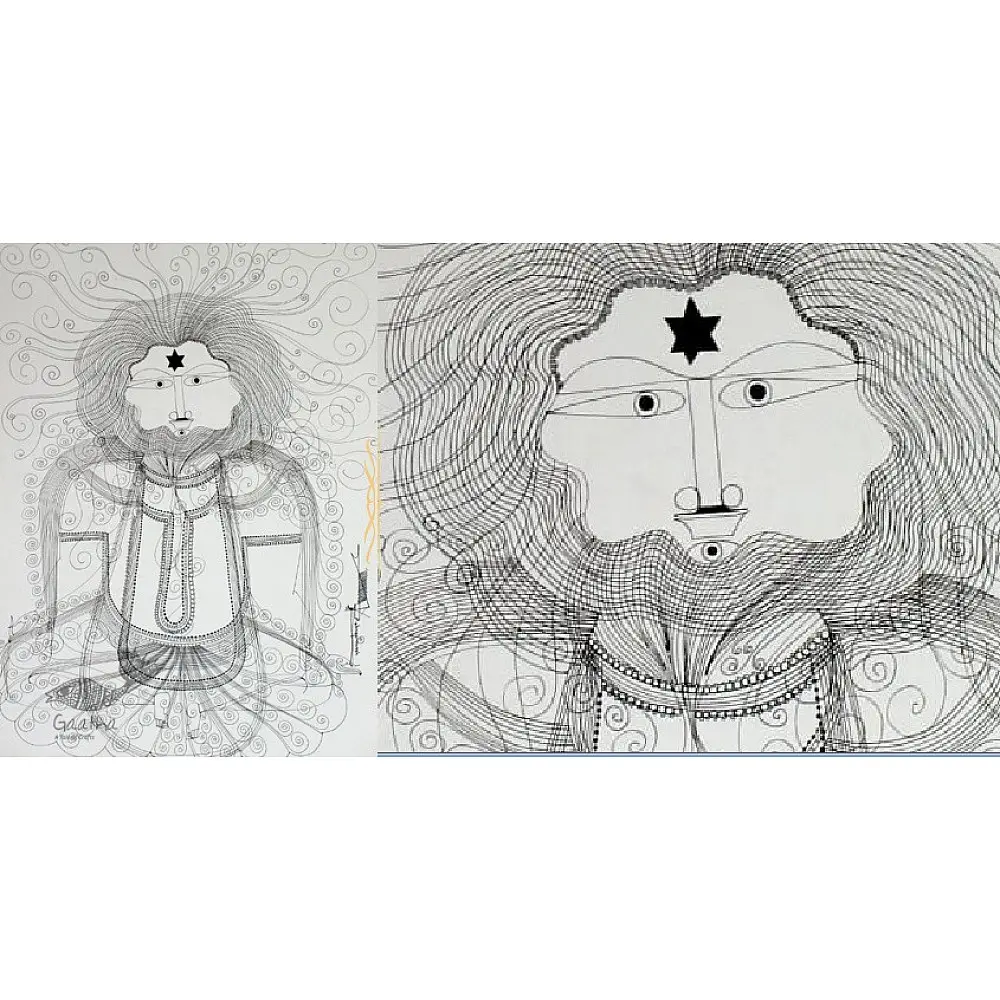 shop Surpur Art Painting of Narsingh 