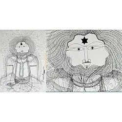 Surpur Art - Painting of Narsingh 
