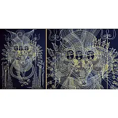 Surpur Art -| Brahma Vishnu Mahesh