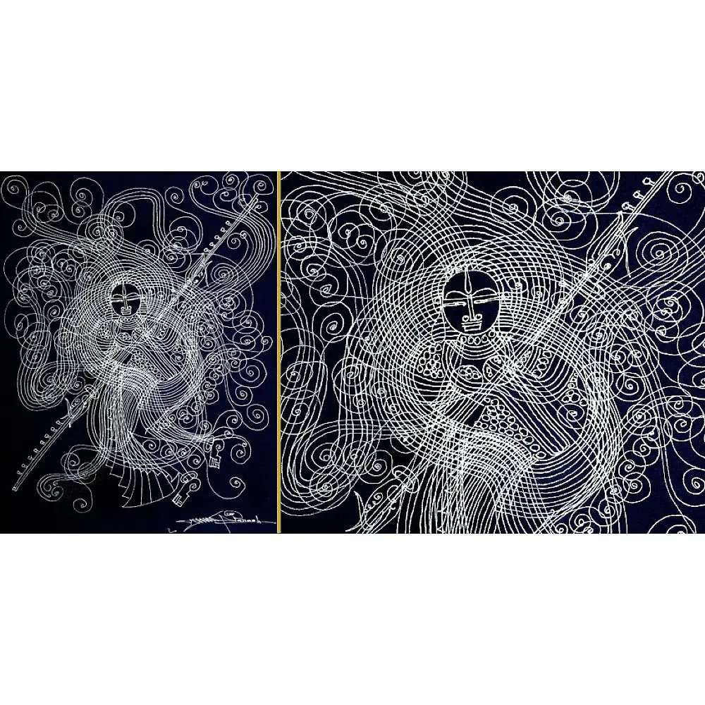 shop Surpur Art Painting -Goddess Saraswati