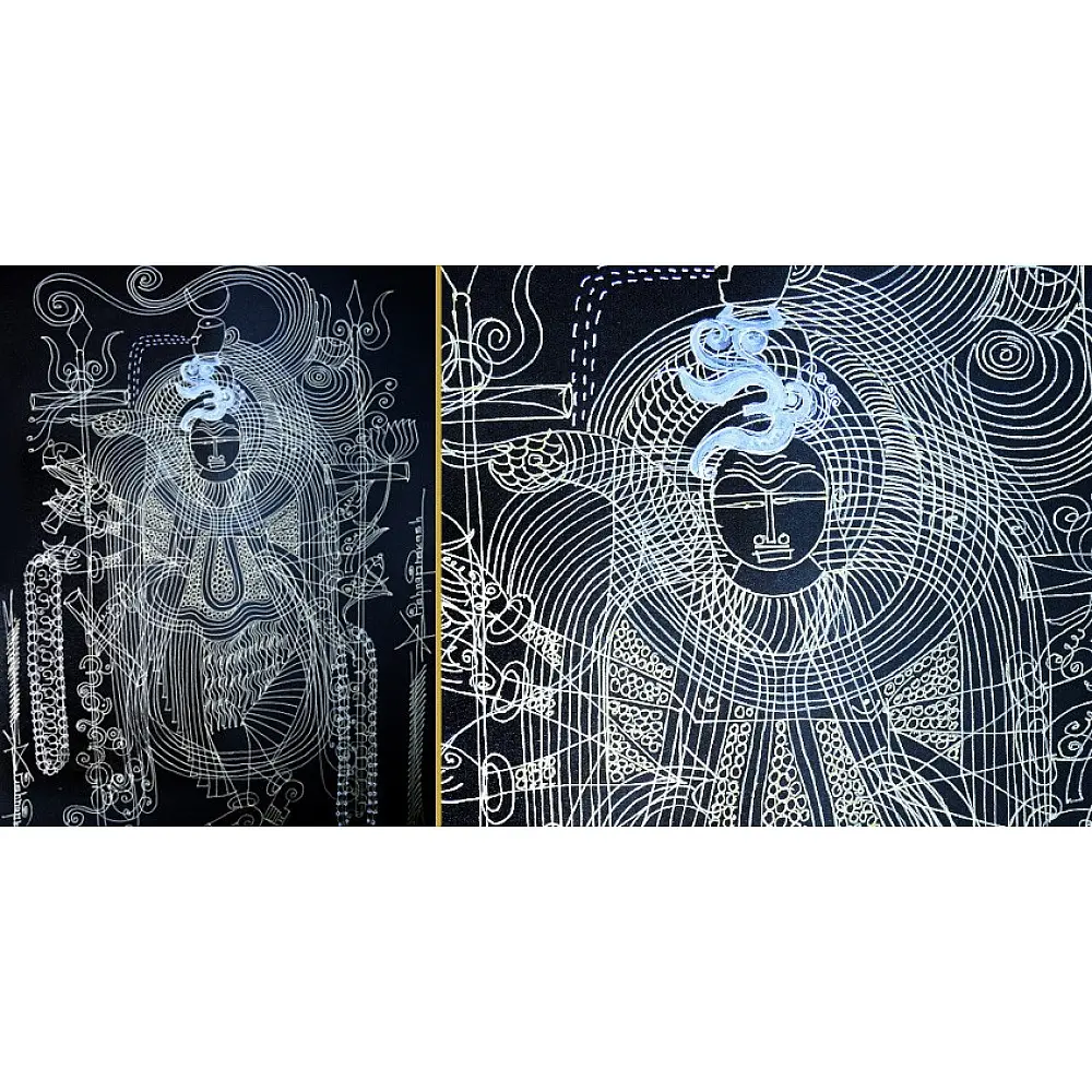 shop Surpur Art Painting - Shiva