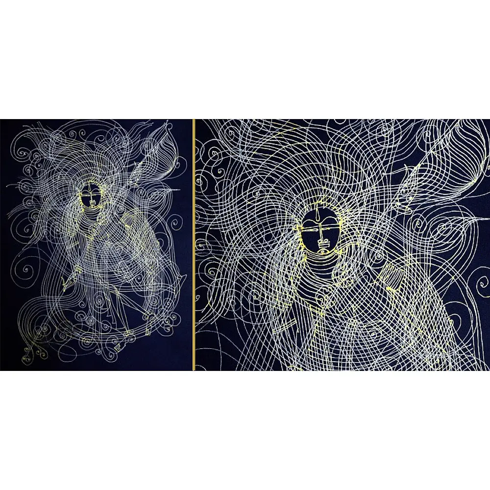 shop Surpur Art Painting Saraswati