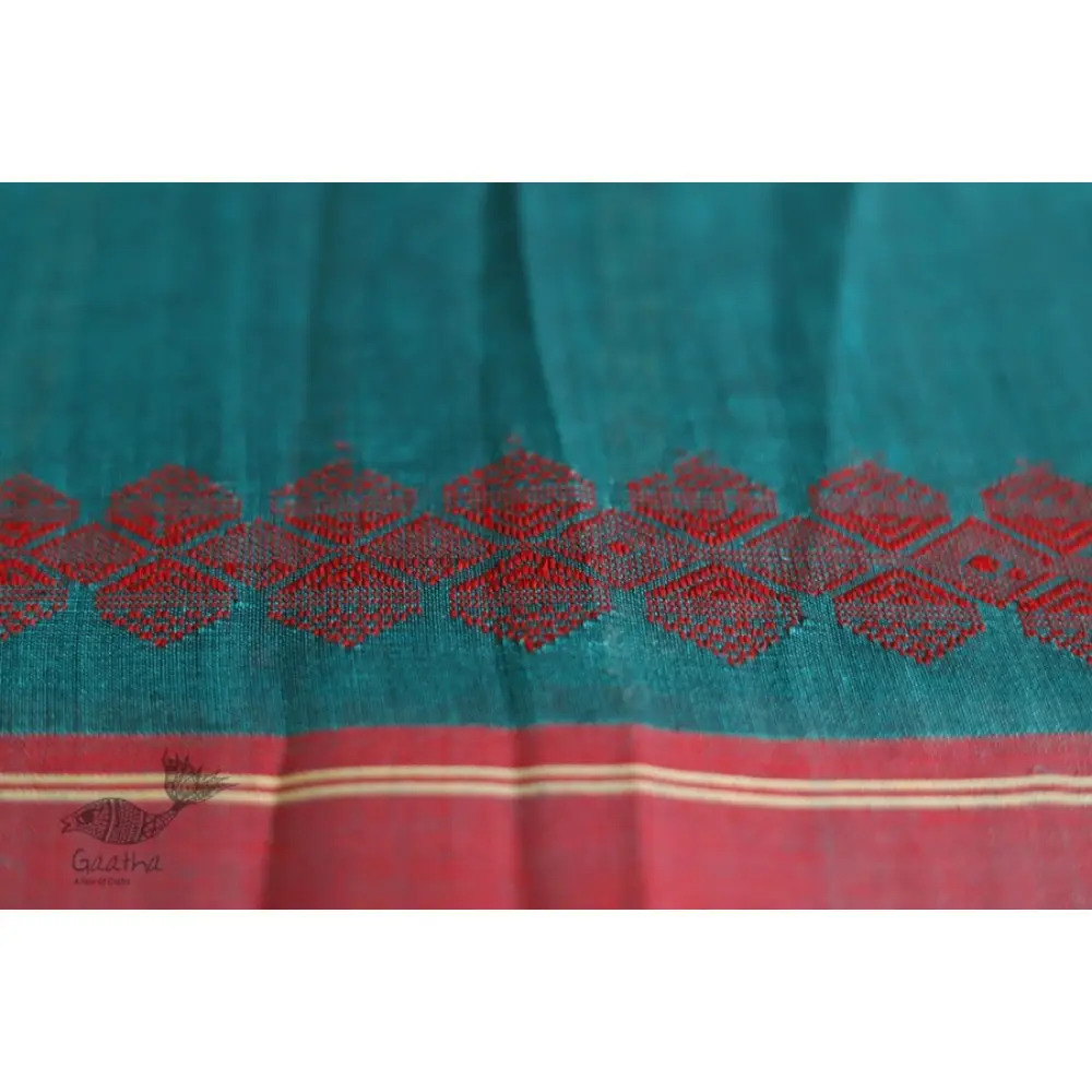 सूती ▦ Handloom Cotton Saree ~ 29