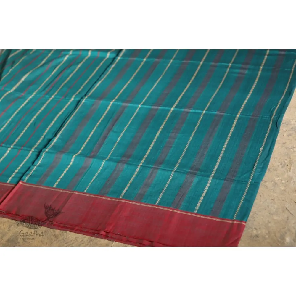 सूती ▦ Handloom Cotton Saree ~ 29