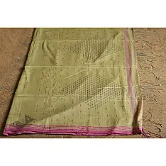 सूती ▦ Handloom Cotton Saree ~ 32