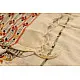 सूती ▦ Handloom Cotton Saree ~ Kantha work ~ 49