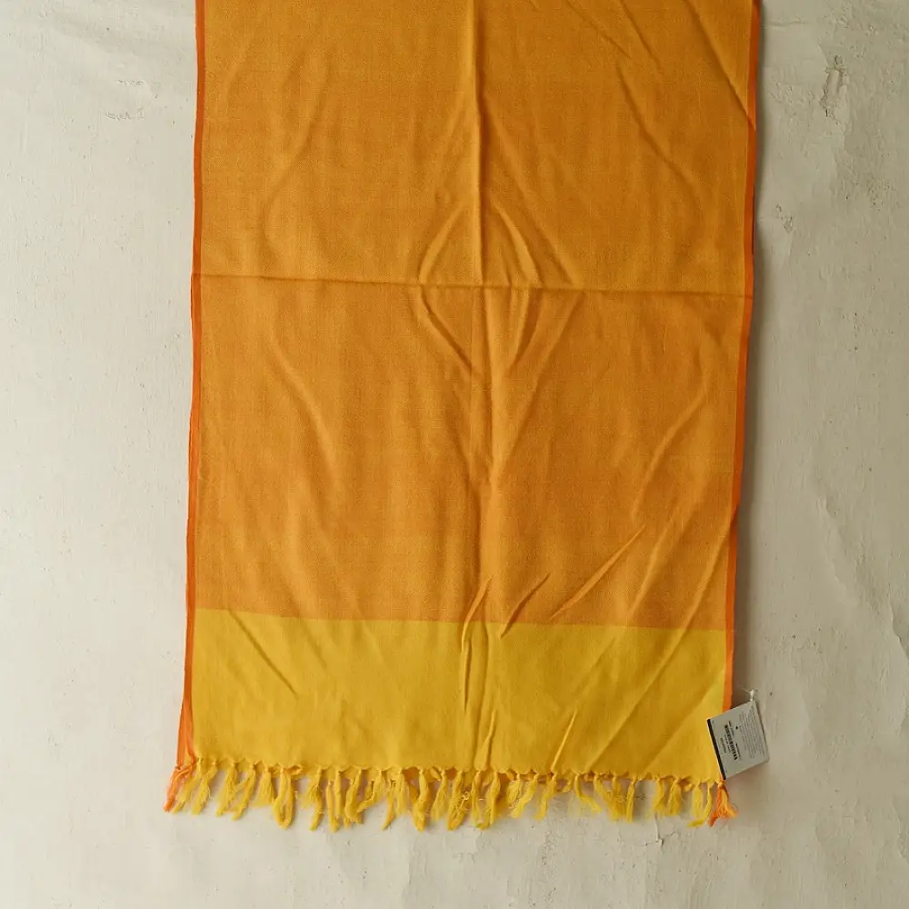 Shop Handwoven Himalayan Woolen Stole ~ Yellow