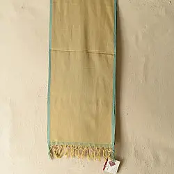 Mountain Loom ✜ Pure Cotton Handloom Scarf - Beige
