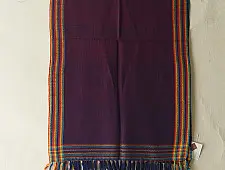 Falguni | Handloom Himalayan Woolen Stole ~ Violet Color