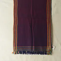 Falguni | Handloom Himalayan Woolen Stole ~ Violet Color