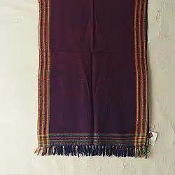 Falguni | Handloom Himalayan Woolen Stole ~ Violet Color