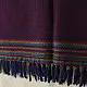 Shop Himalayan Handloom Woolen Stole - violet color