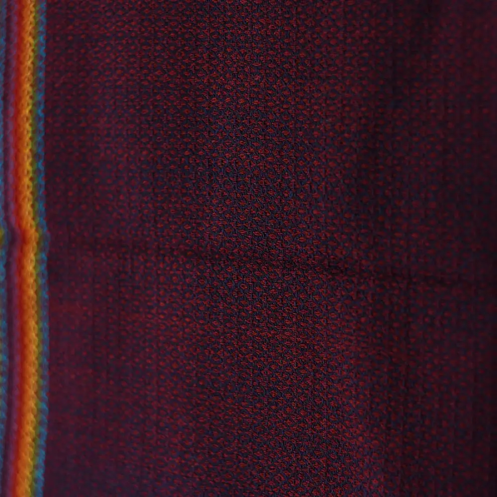 Shop Himalayan Handloom Woolen Stole - violet color