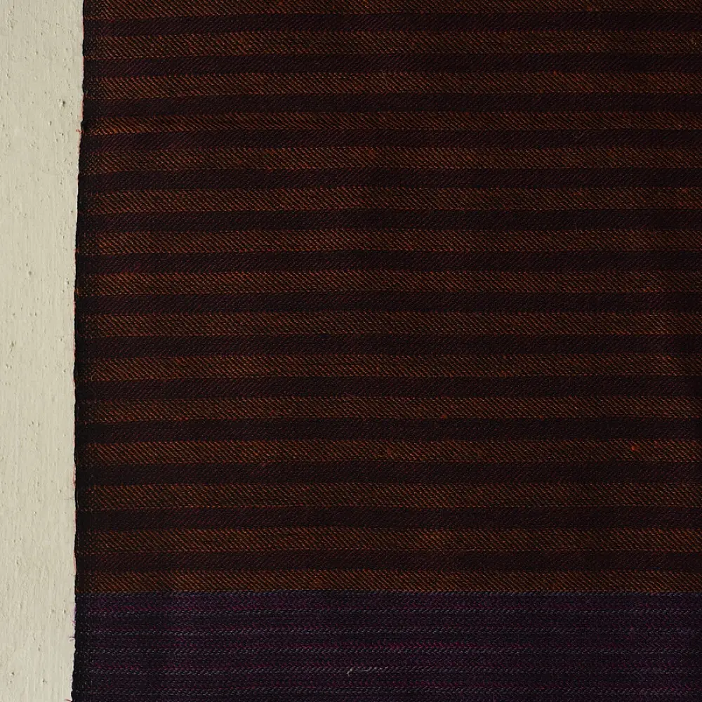 Shop Himalayan Handloom Woolen Stole - Black Stripes
