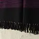 Shop Himalayan Handloom Woolen Stole - Black Stripes