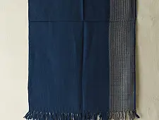 Falguni | Handloom Himalayan Woolen Blue Stole