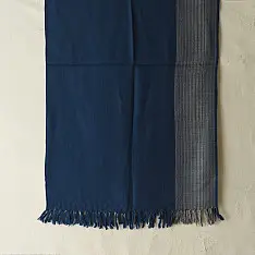 Falguni | Handloom Himalayan Woolen Blue Stole